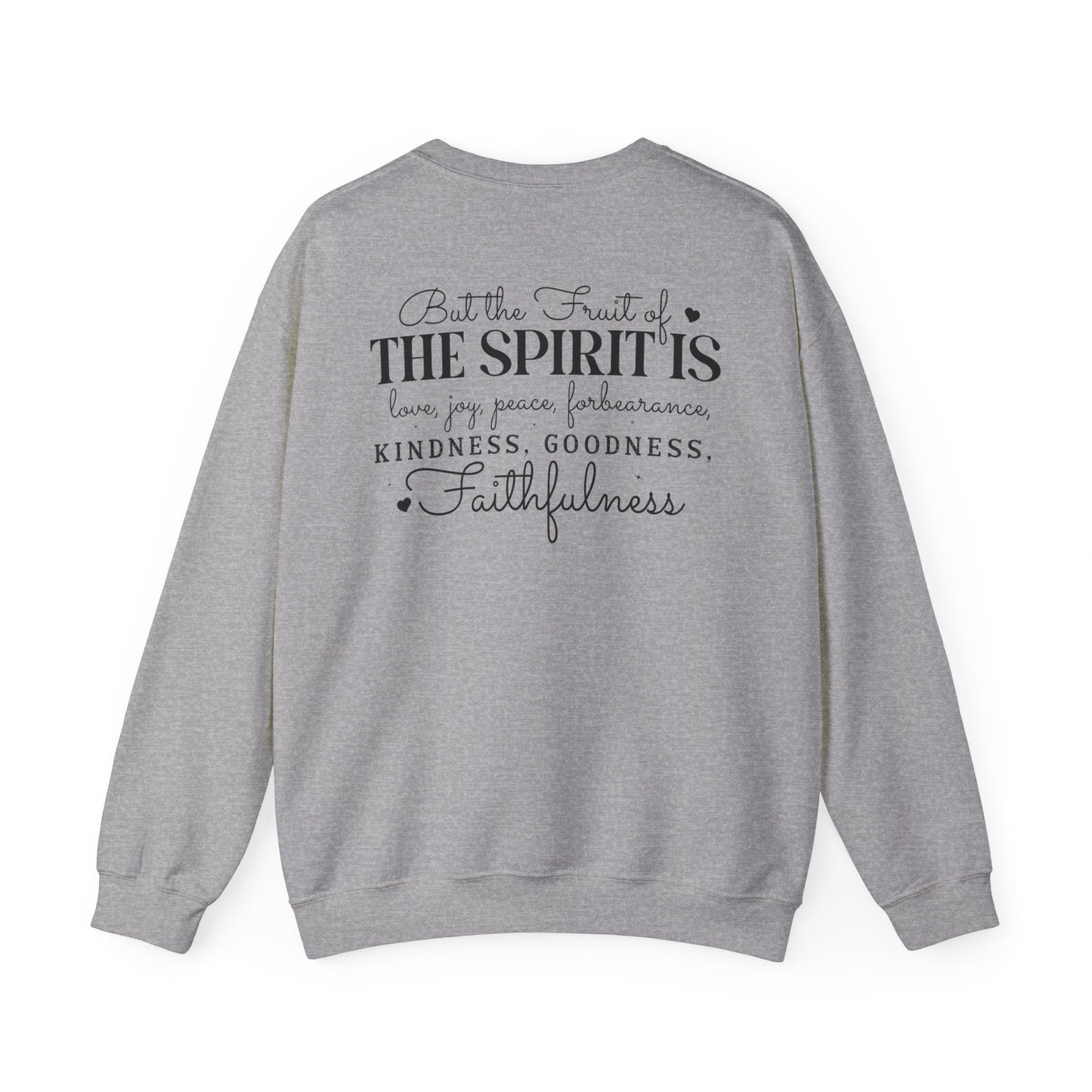 Spirit - Filled Life Crewneck Sweatshirt - Galatians 5:22 - Sweatshirt - Nazareth Treasures