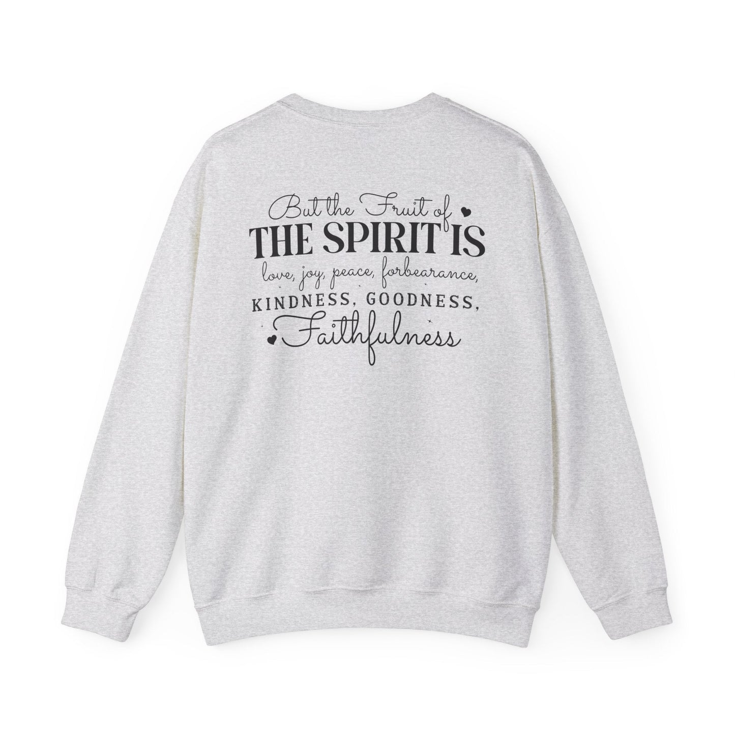 Spirit - Filled Life Crewneck Sweatshirt - Galatians 5:22 - Sweatshirt - Nazareth Treasures
