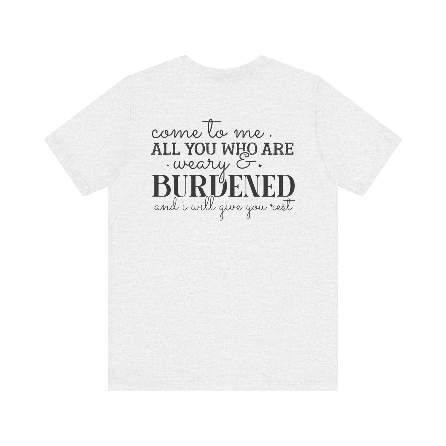Sustained by Divine Joy - Nehemiah 8:10 - Unisex T-Shirt - T-Shirt - Nazareth Treasures