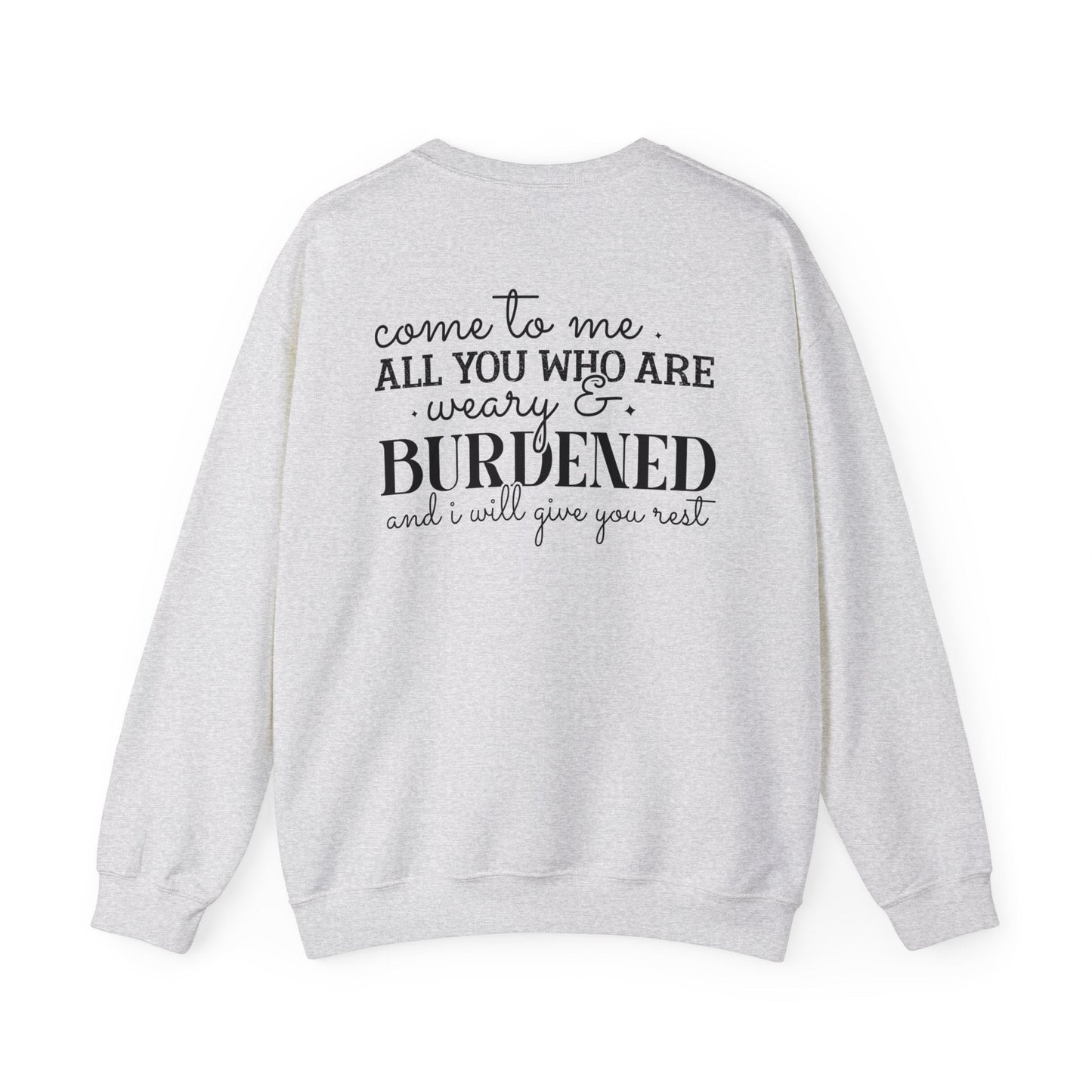 Sustained by Divine Joy Unisex Sweatshirt - Sweatshirt - Nazareth Treasures