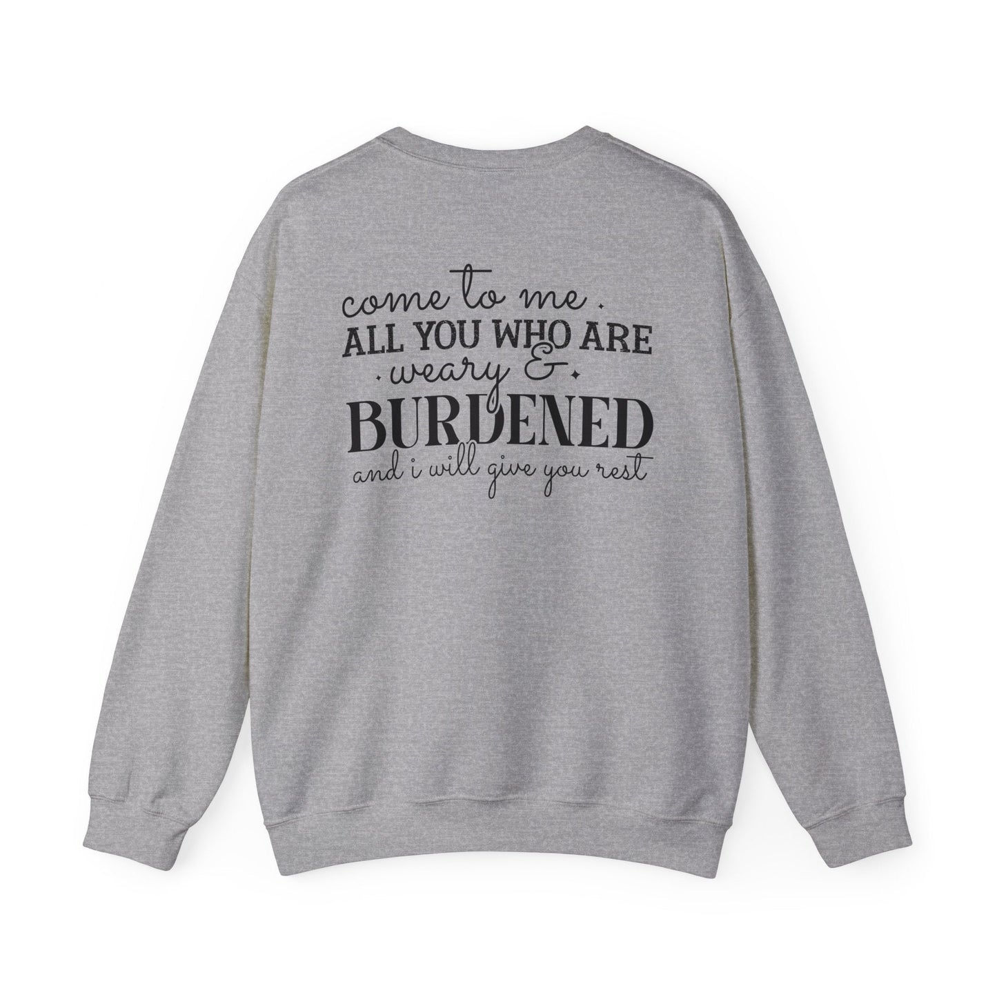 Sustained by Divine Joy Unisex Sweatshirt - Sweatshirt - Nazareth Treasures
