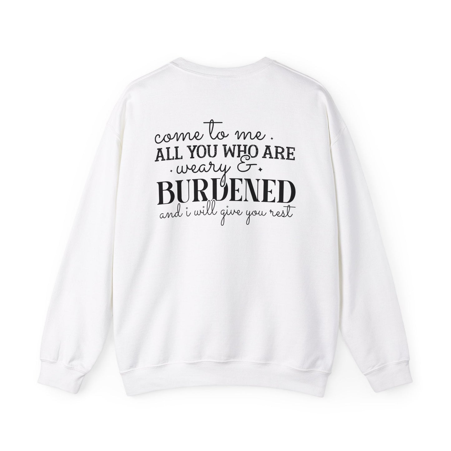 Sustained by Divine Joy Unisex Sweatshirt - Sweatshirt - Nazareth Treasures
