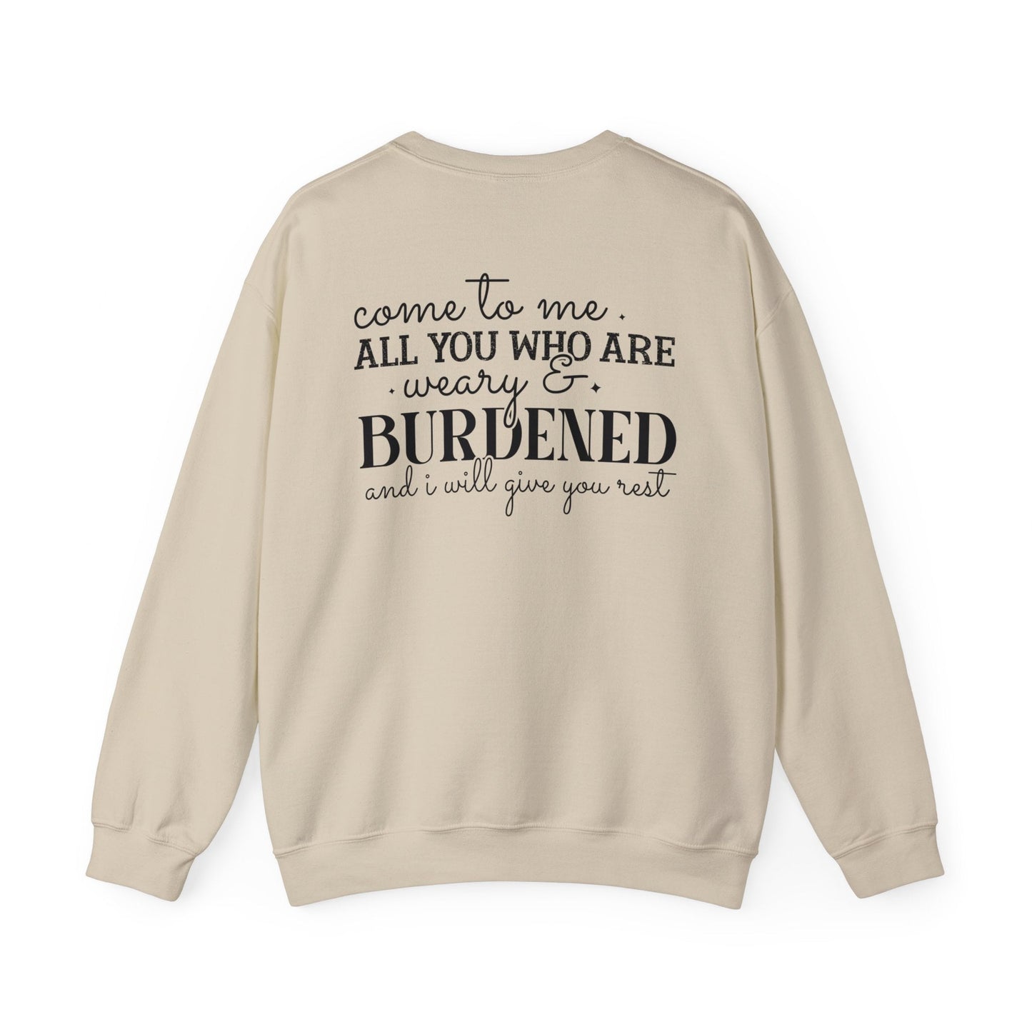 Sustained by Divine Joy Unisex Sweatshirt - Sweatshirt - Nazareth Treasures