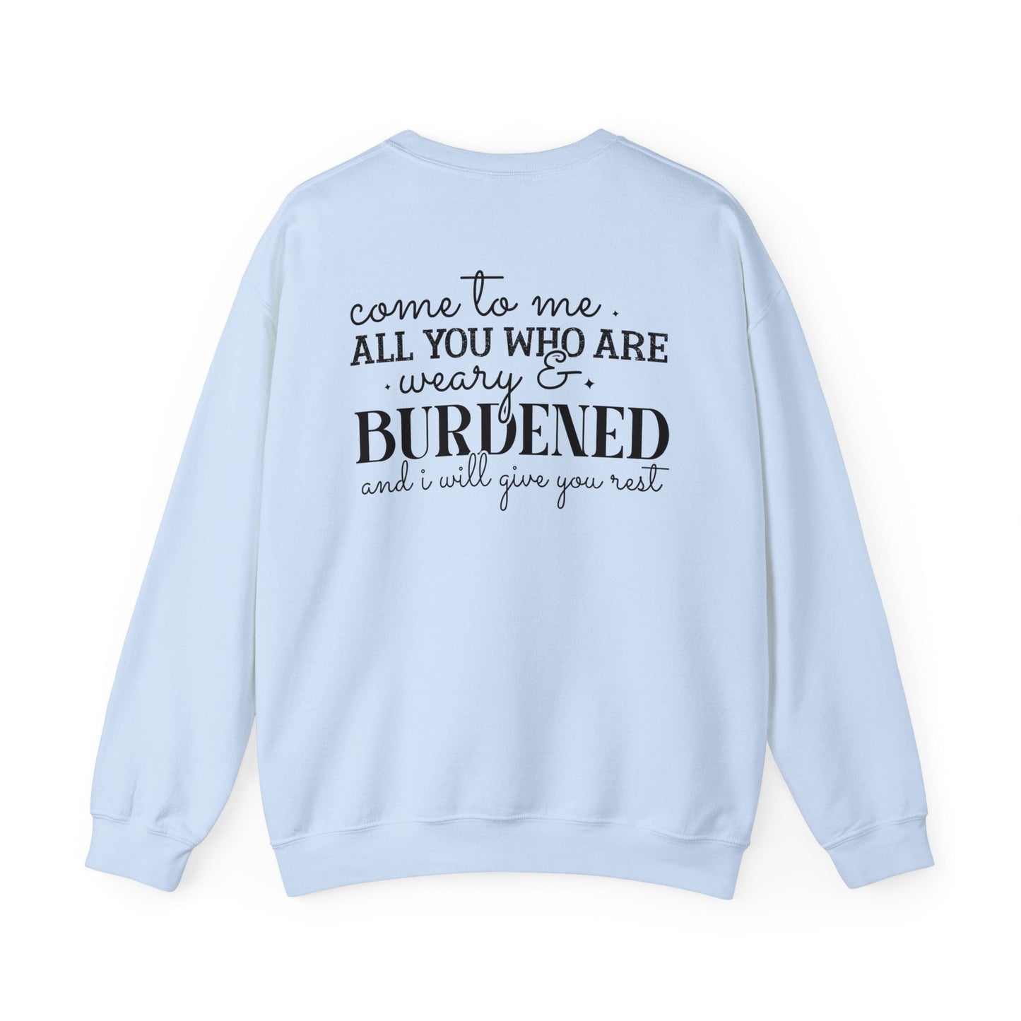 Sustained by Divine Joy Unisex Sweatshirt - Sweatshirt - Nazareth Treasures