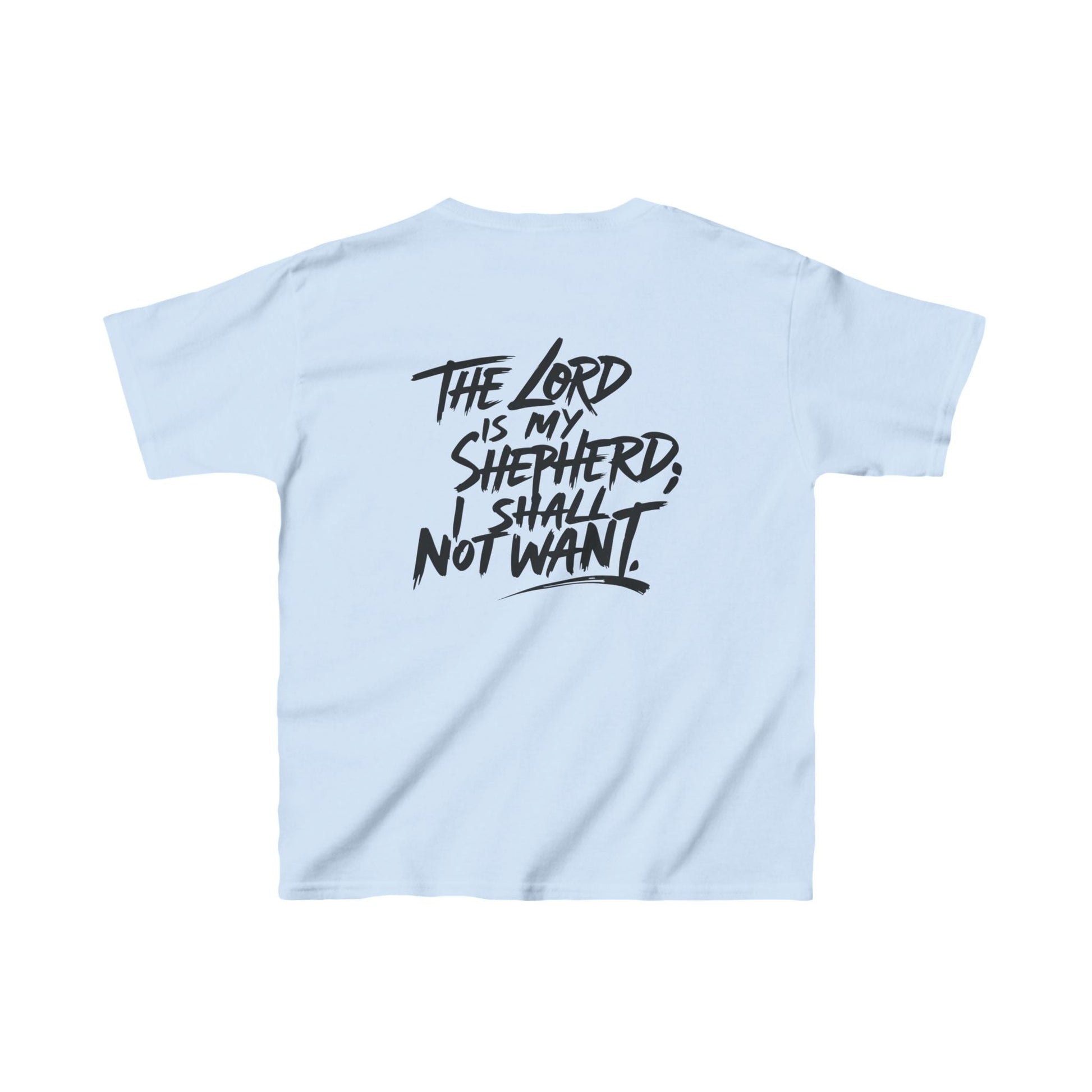 The Lord is My Shepherd Religious Tee - Kids T-Shirt - Kids clothes - Nazareth Treasures