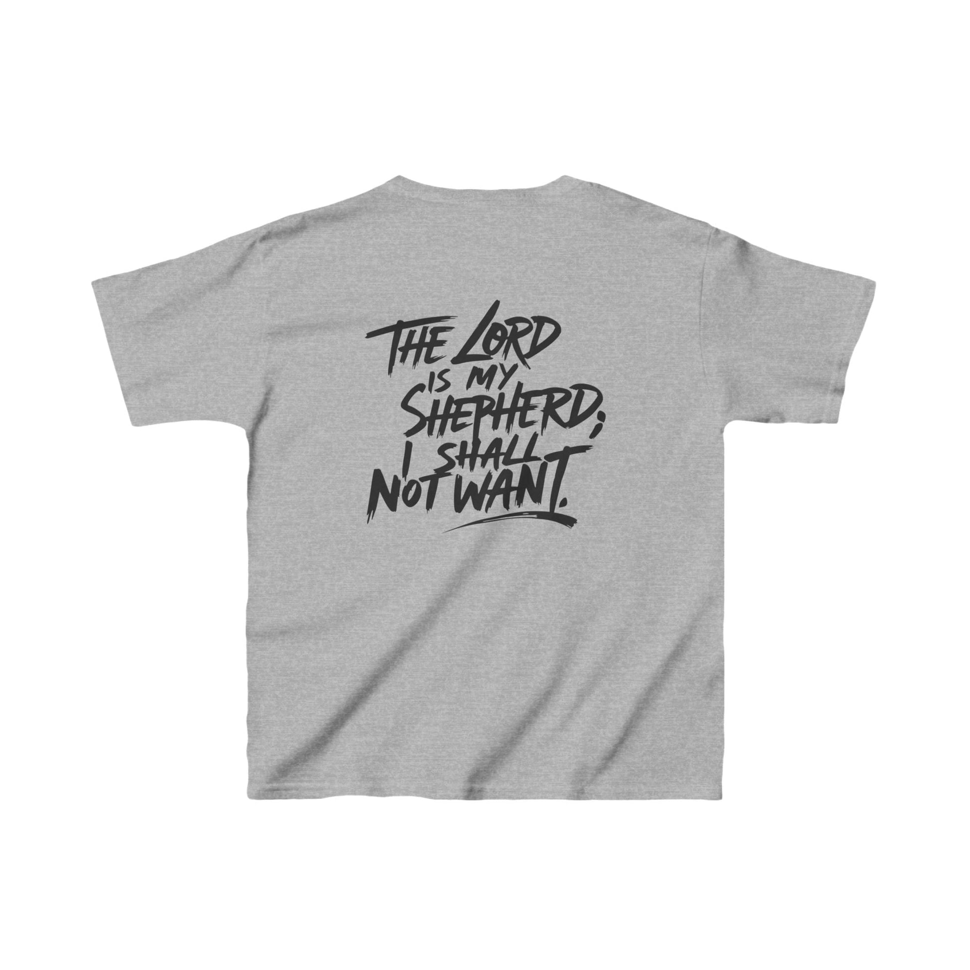 The Lord is My Shepherd Religious Tee - Kids T-Shirt - Kids clothes - Nazareth Treasures