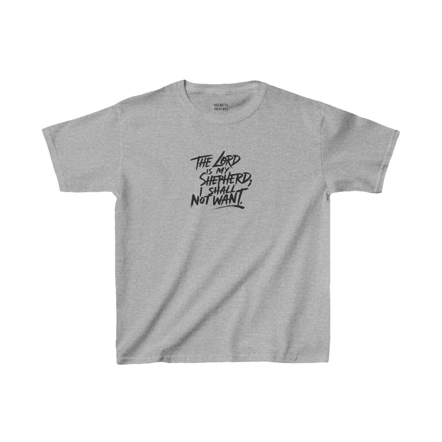 The Lord is My Shepherd Religious Tee - Kids T-Shirt - Kids clothes - Nazareth Treasures