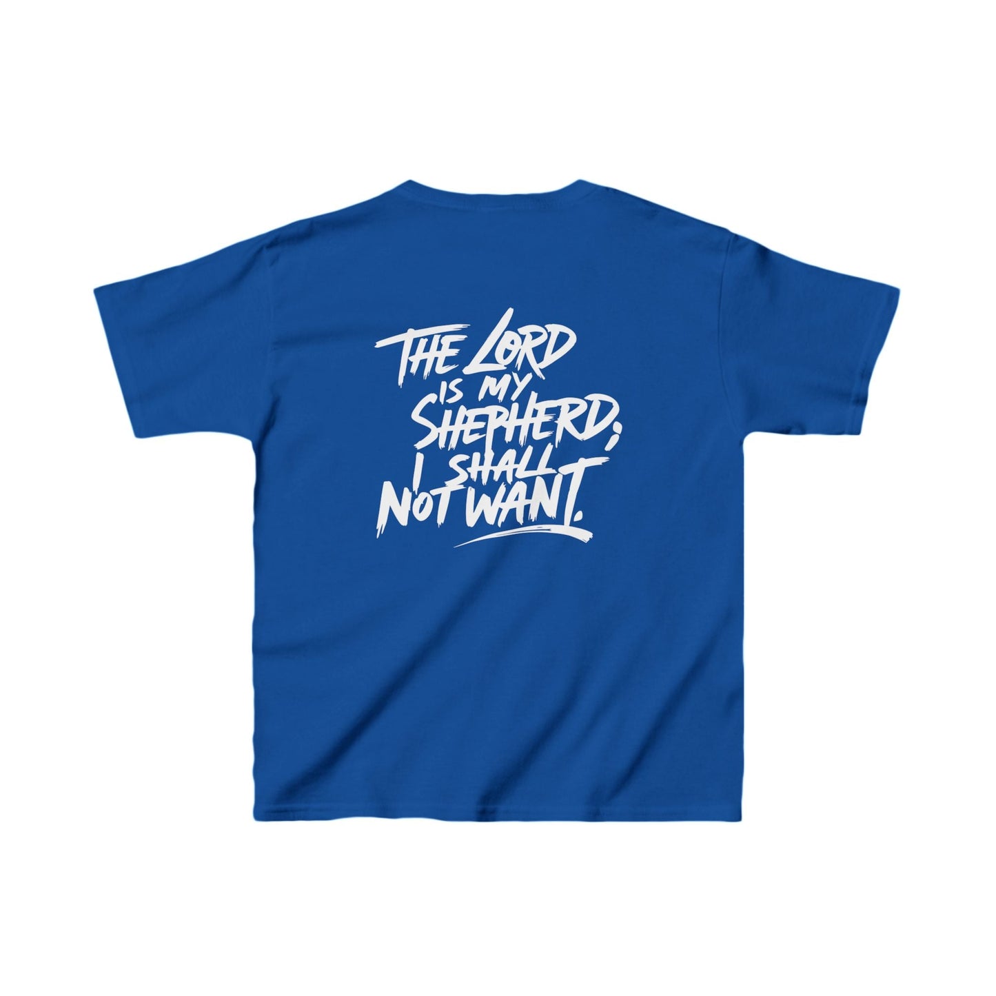 The Lord is My Shepherd Religious Tee - Kids T-Shirt - Kids clothes - Nazareth Treasures