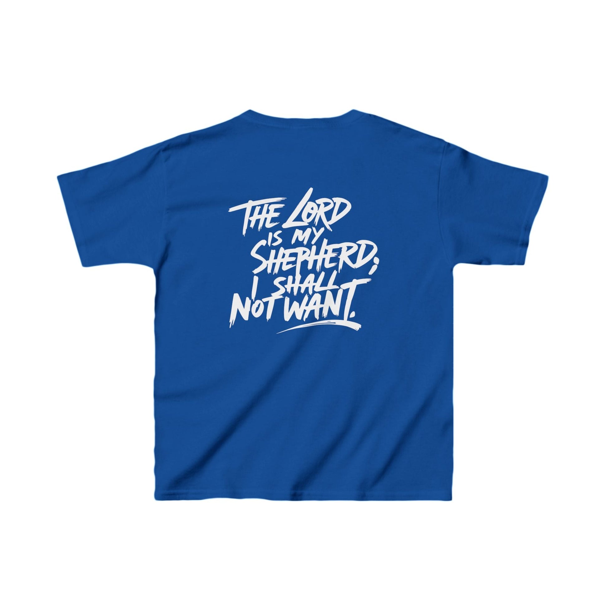 The Lord is My Shepherd Religious Tee - Kids T-Shirt - Kids clothes - Nazareth Treasures