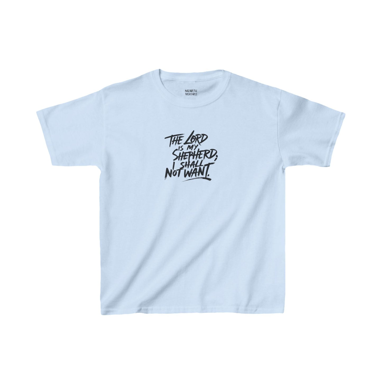 The Lord is My Shepherd Religious Tee - Kids T-Shirt - Kids clothes - Nazareth Treasures