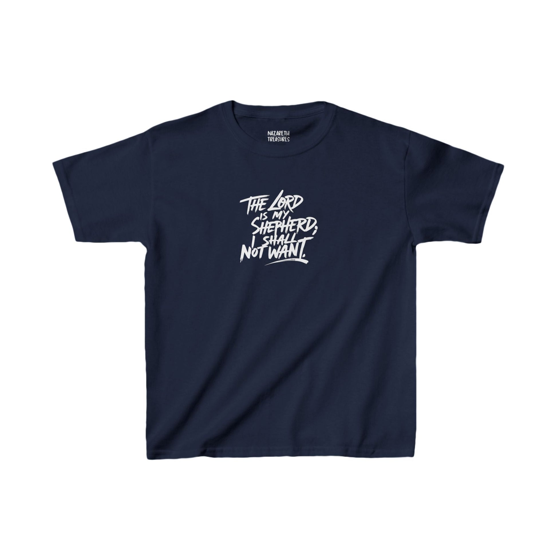 The Lord is My Shepherd Religious Tee - Kids T-Shirt - Kids clothes - Nazareth Treasures