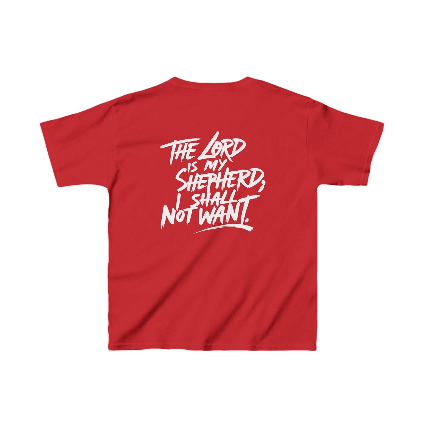 The Lord is My Shepherd Religious Tee - Kids T-Shirt - Kids clothes - Nazareth Treasures