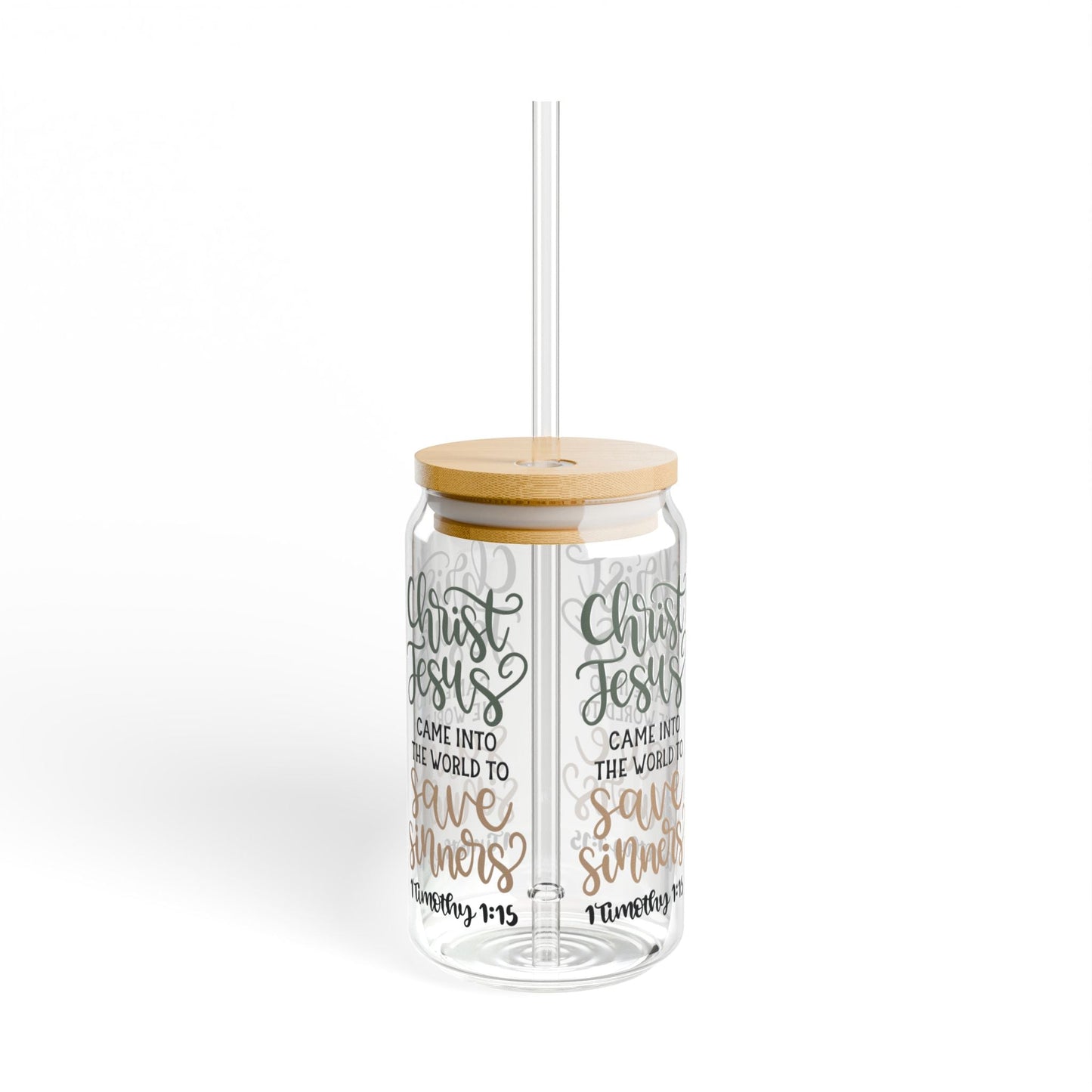 Timothy 1 - 15 Cup Glass, 16oz - Mug - Nazareth Treasures