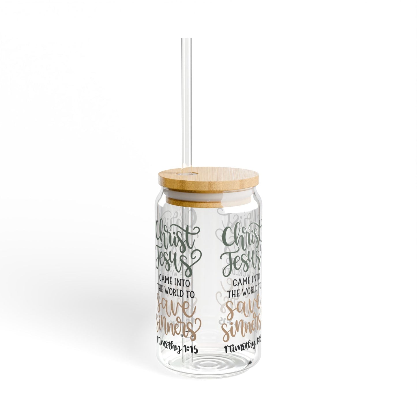 Timothy 1 - 15 Cup Glass, 16oz - Mug - Nazareth Treasures