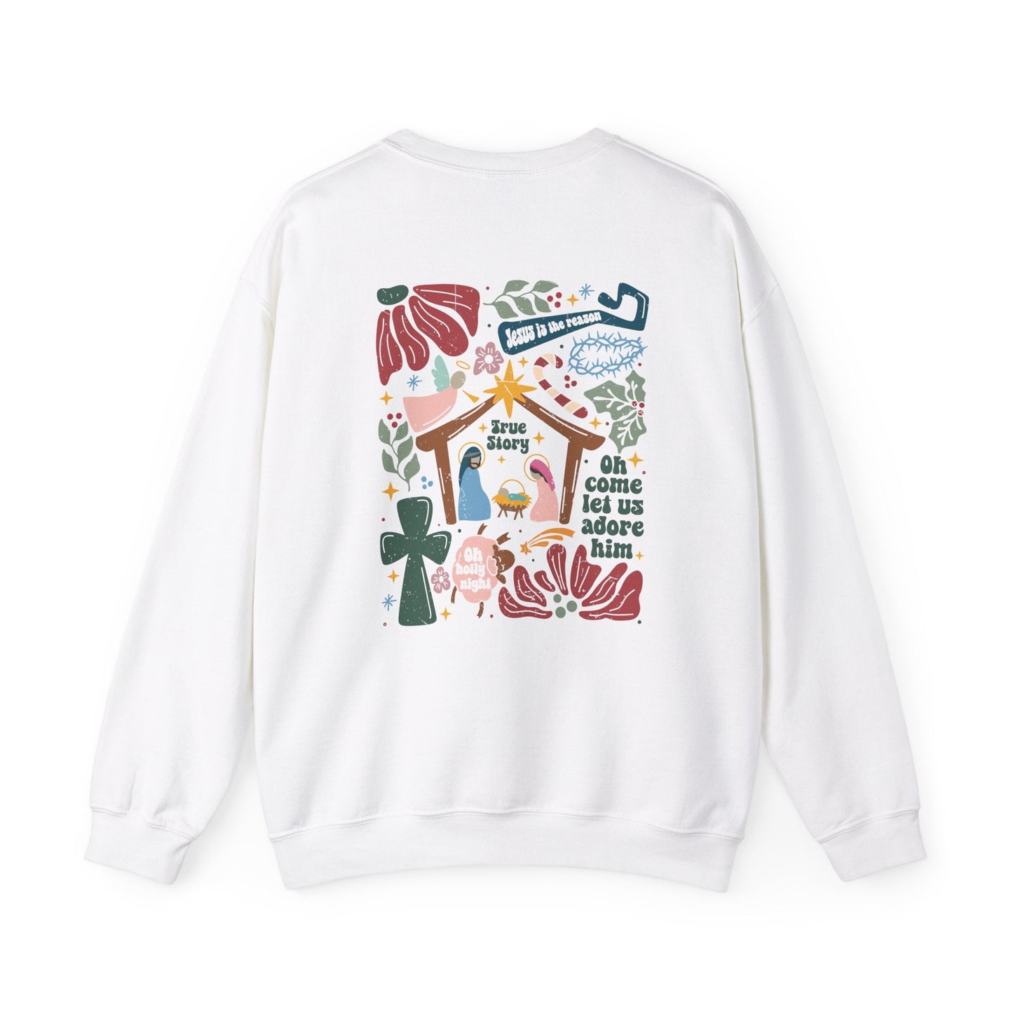 True Story Christmas Sweatshirt - Sweatshirt - Nazareth Treasures