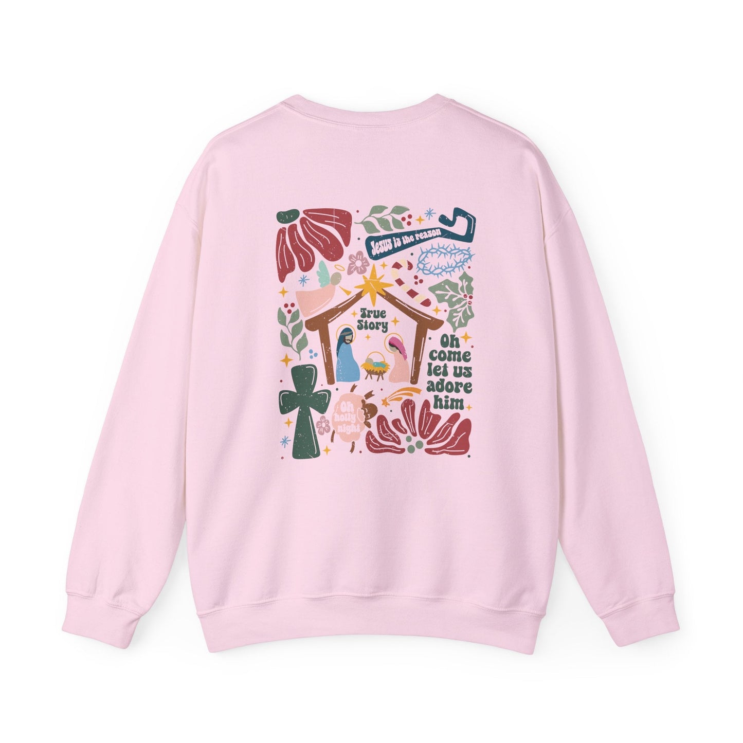 True Story Christmas Sweatshirt - Sweatshirt - Nazareth Treasures