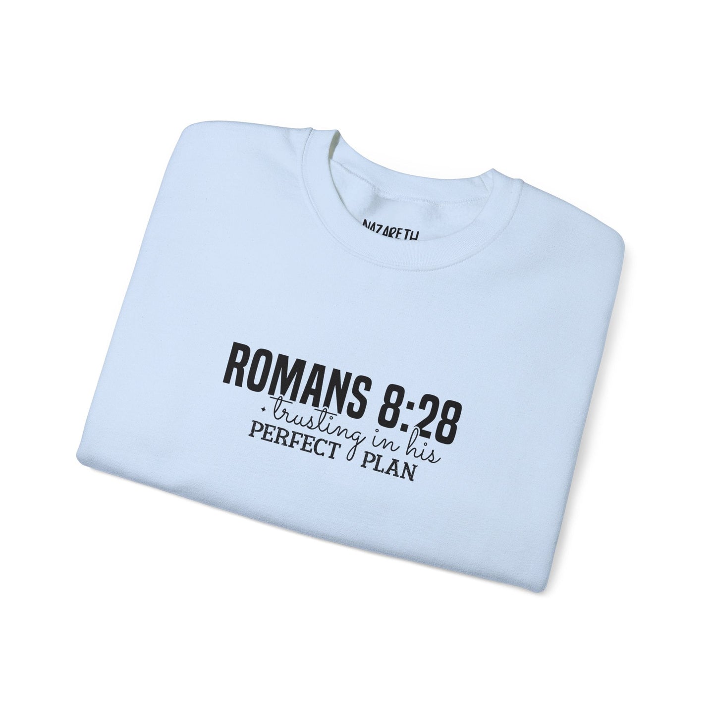 Trusting in His Perfect Plan Crewneck Sweatshirt - Sweatshirt - Nazareth Treasures