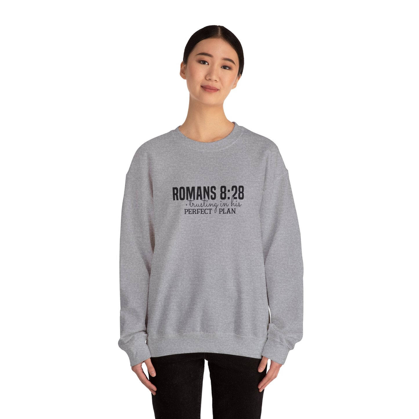 Trusting in His Perfect Plan Crewneck Sweatshirt - Sweatshirt - Nazareth Treasures