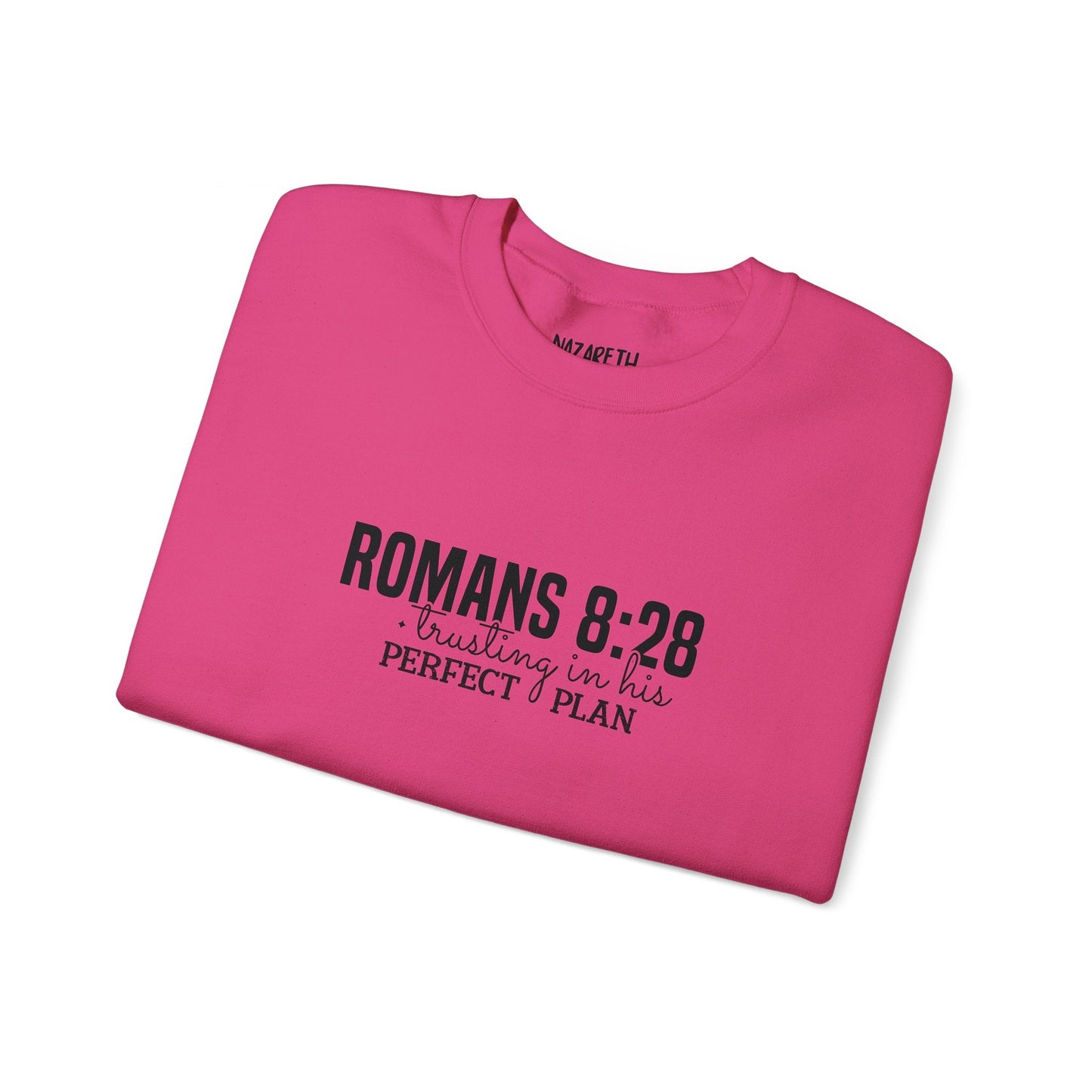 Trusting in His Perfect Plan Crewneck Sweatshirt - Sweatshirt - Nazareth Treasures