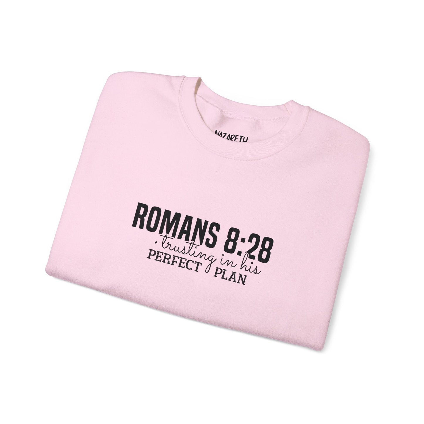 Trusting in His Perfect Plan Crewneck Sweatshirt - Sweatshirt - Nazareth Treasures