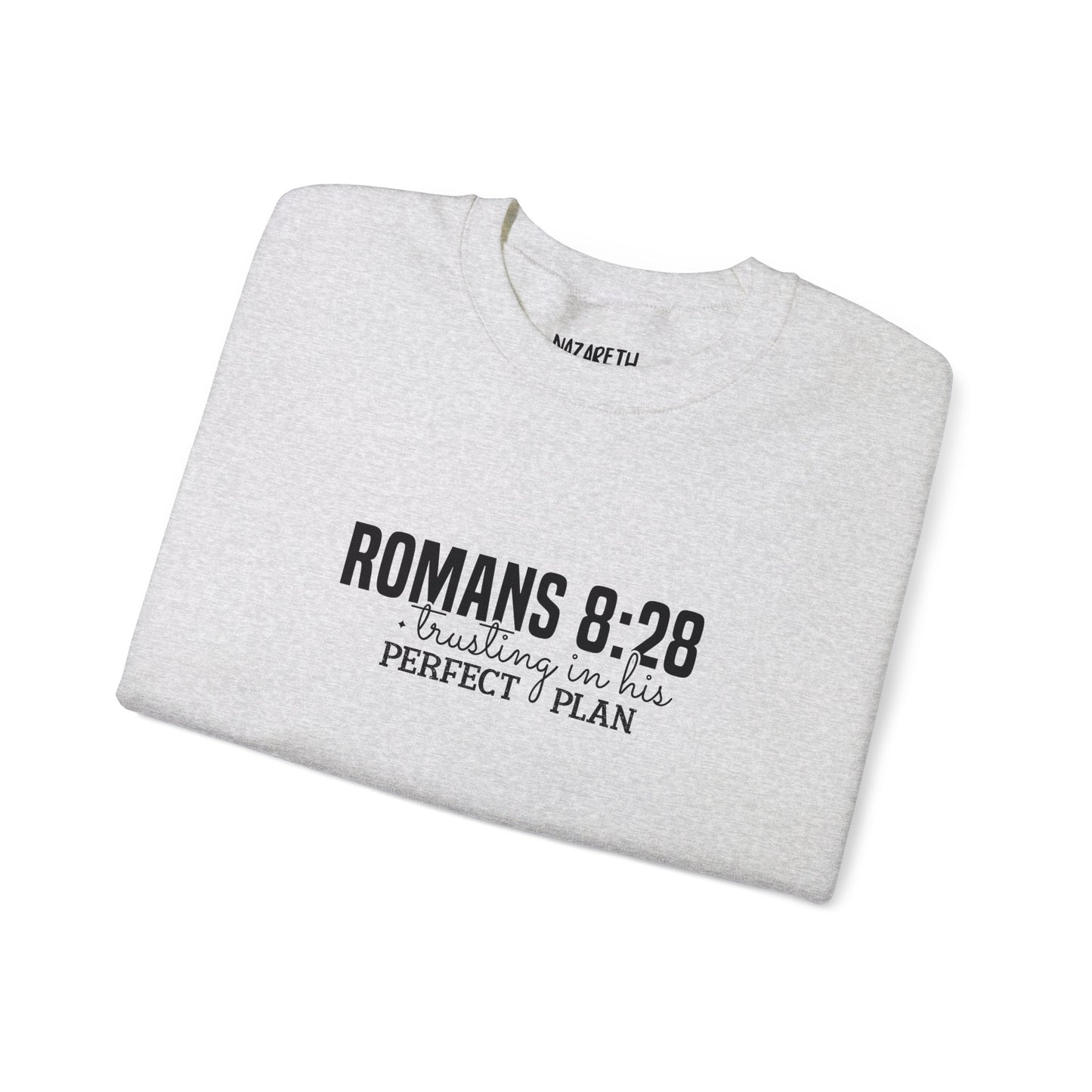 Trusting in His Perfect Plan Crewneck Sweatshirt - Sweatshirt - Nazareth Treasures