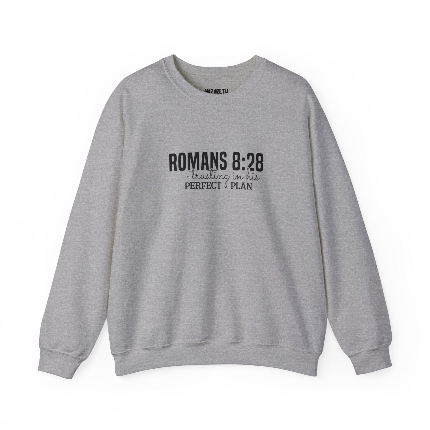 Trusting in His Perfect Plan Crewneck Sweatshirt - Sweatshirt - Nazareth Treasures