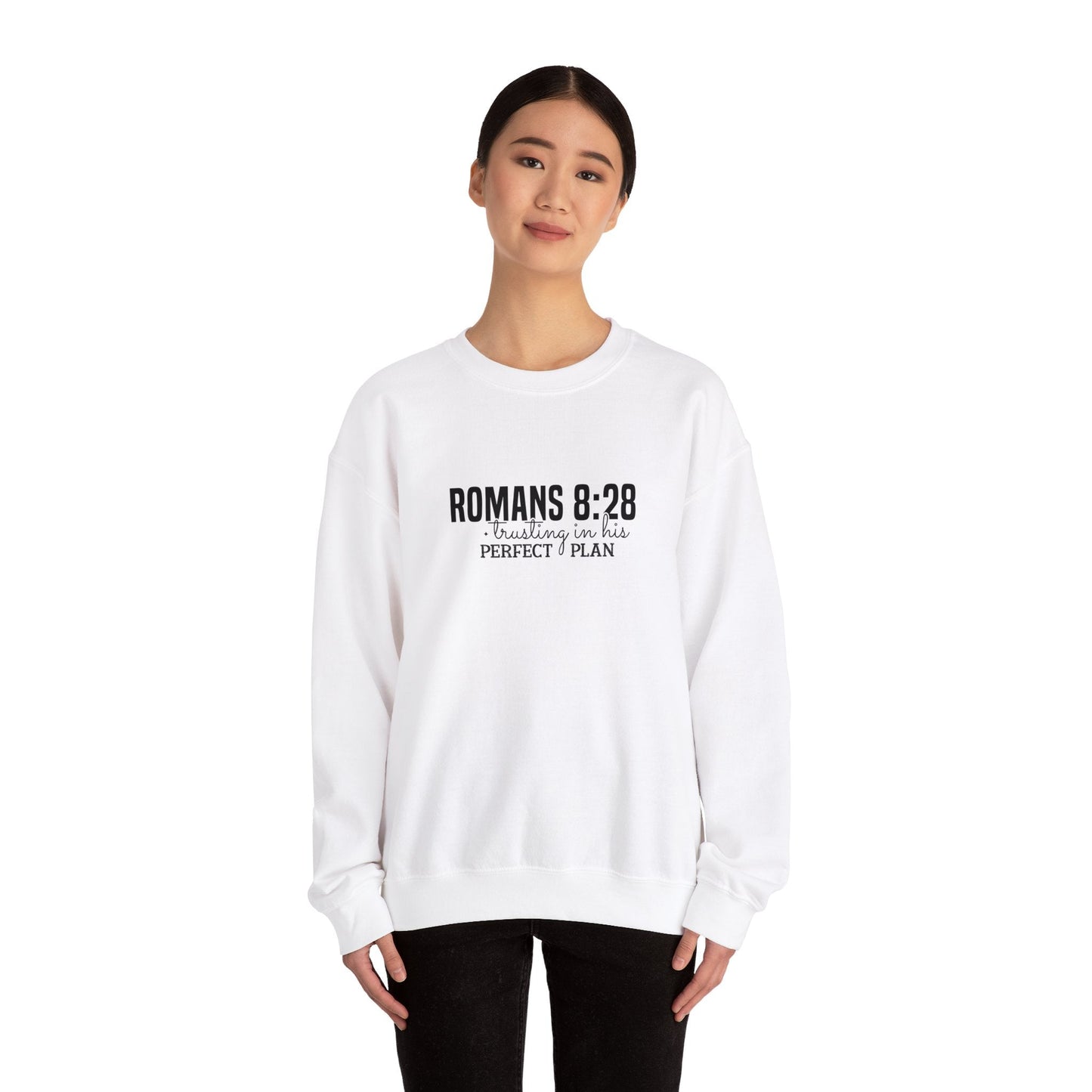 Trusting in His Perfect Plan Crewneck Sweatshirt - Sweatshirt - Nazareth Treasures