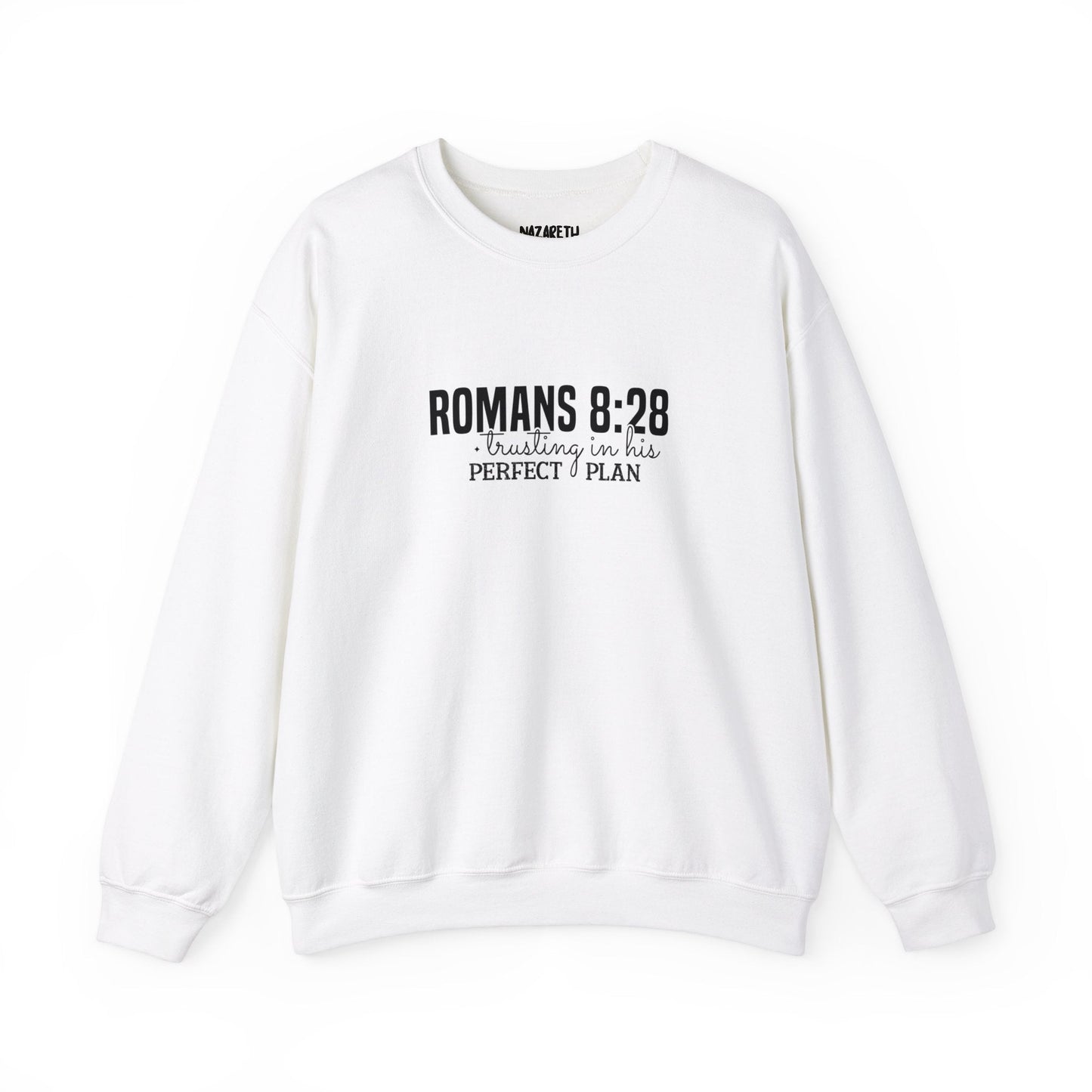 Trusting in His Perfect Plan Crewneck Sweatshirt - Sweatshirt - Nazareth Treasures