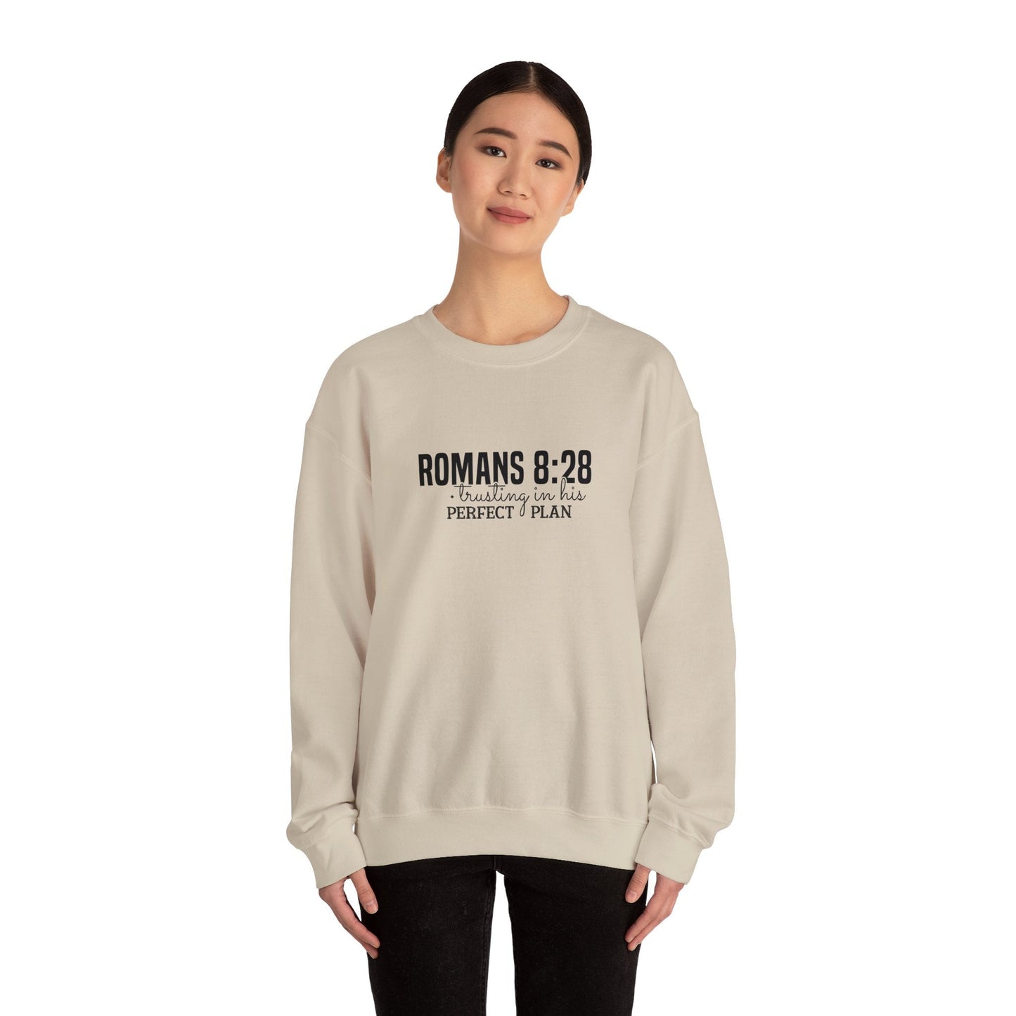 Trusting in His Perfect Plan Crewneck Sweatshirt - Sweatshirt - Nazareth Treasures