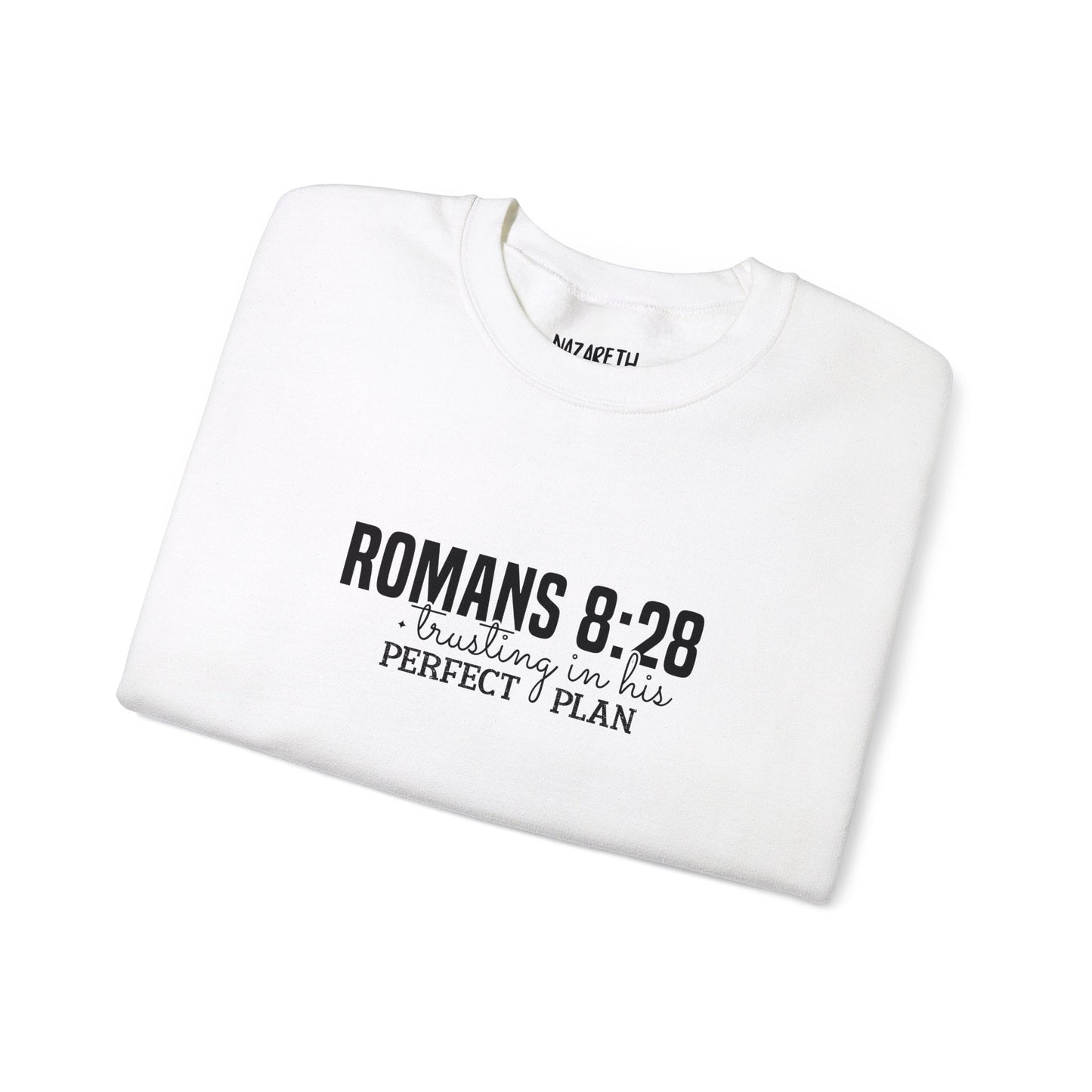 Trusting in His Perfect Plan Crewneck Sweatshirt - Sweatshirt - Nazareth Treasures