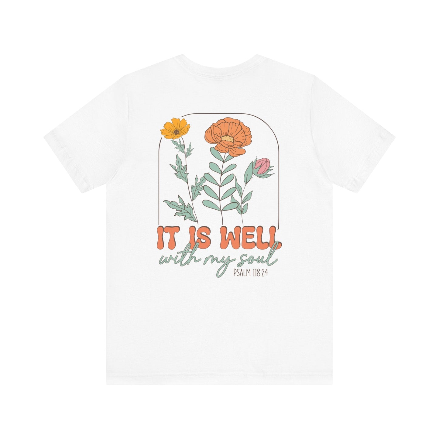 Vintage Grace Tshirt 'It is well with my soul' - T-Shirt - Nazareth Treasures