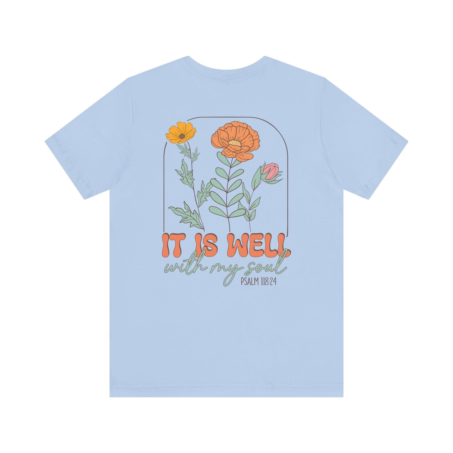 Vintage Grace Tshirt 'It is well with my soul' - T-Shirt - Nazareth Treasures