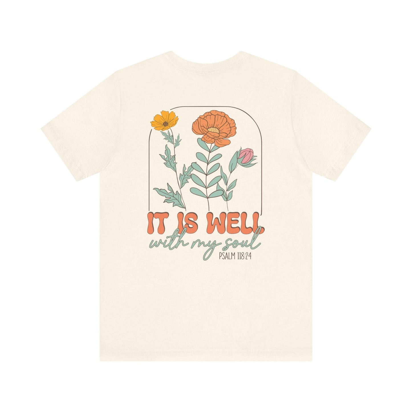 Vintage Grace Tshirt 'It is well with my soul' - T-Shirt - Nazareth Treasures