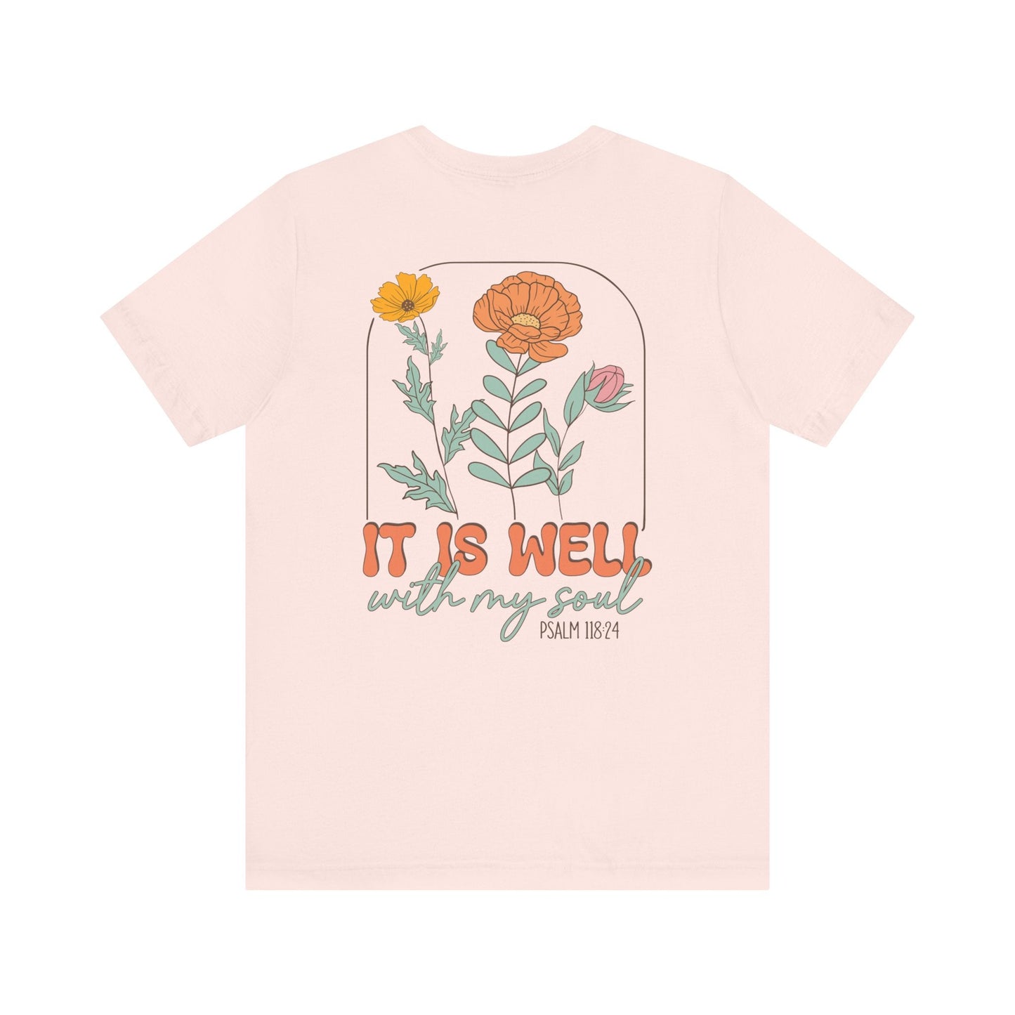 Vintage Grace Tshirt 'It is well with my soul' - T-Shirt - Nazareth Treasures