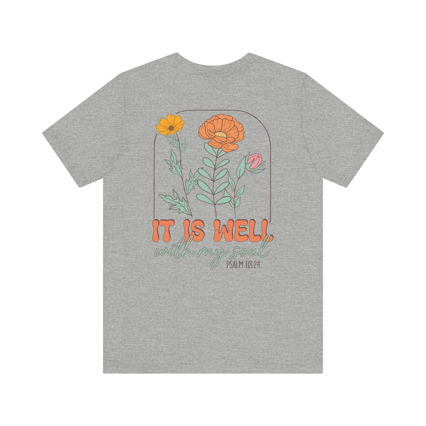 Vintage Grace Tshirt 'It is well with my soul' - T-Shirt - Nazareth Treasures