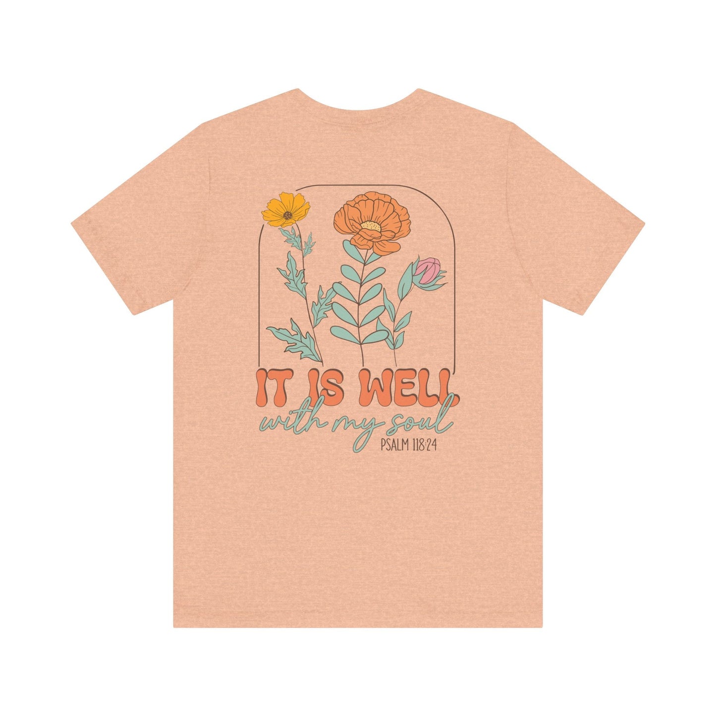 Vintage Grace Tshirt 'It is well with my soul' - T-Shirt - Nazareth Treasures