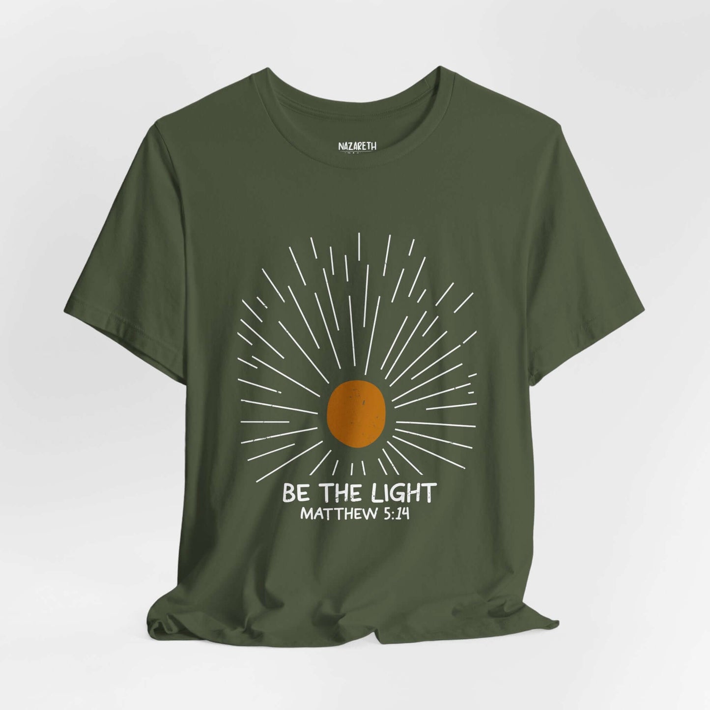 Be The Light - Matthew 5:14 Christian T-Shirt