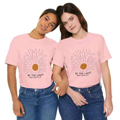 Be The Light - Matthew 5:14 Christian T-Shirt