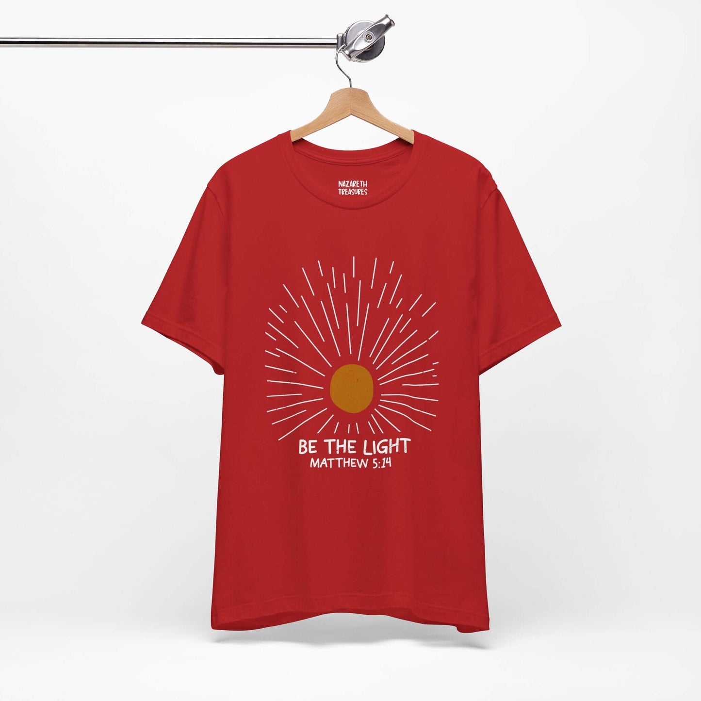 Be The Light - Matthew 5:14 Christian T-Shirt