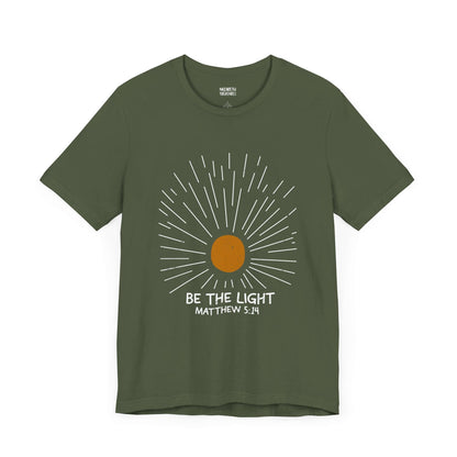 Be The Light - Matthew 5:14 Christian T-Shirt