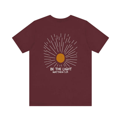 Be The Light - Matthew 5:14 Christian T-Shirt