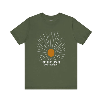 Be The Light - Matthew 5:14 Christian T-Shirt