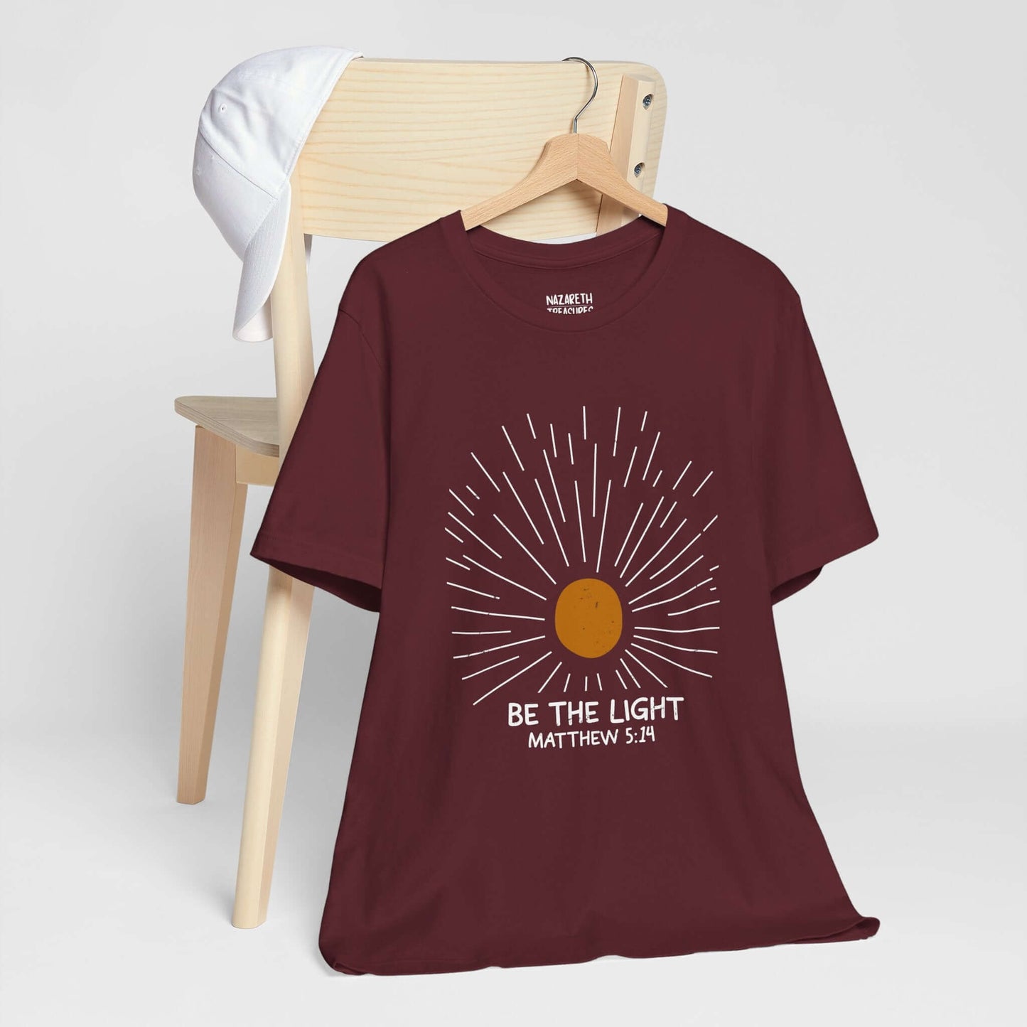 Be The Light - Matthew 5:14 Christian T-Shirt