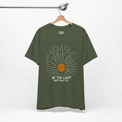 Be The Light - Matthew 5:14 Christian T-Shirt