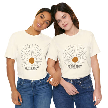 Be The Light - Matthew 5:14 Christian T-Shirt