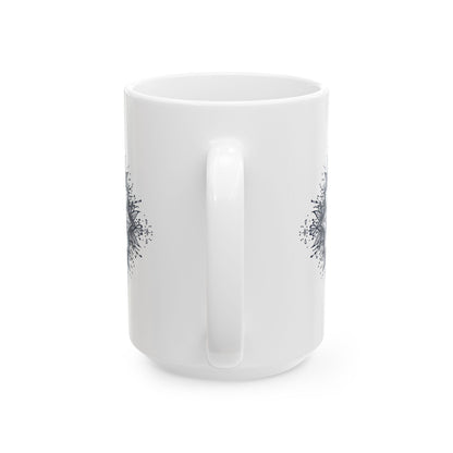 Amazing Grace, Mandala Leaves Ceramic Mug - Nazareth Treasures
