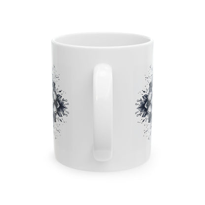 Blessed Beyond Measure, Mandala Leaves - Mug - Nazareth Treasures