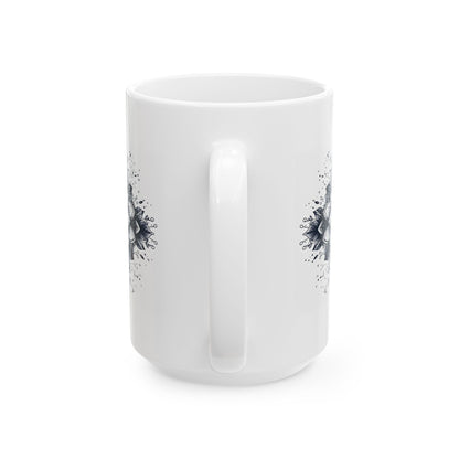 Blessed Beyond Measure, Mandala Leaves - Mug - Nazareth Treasures