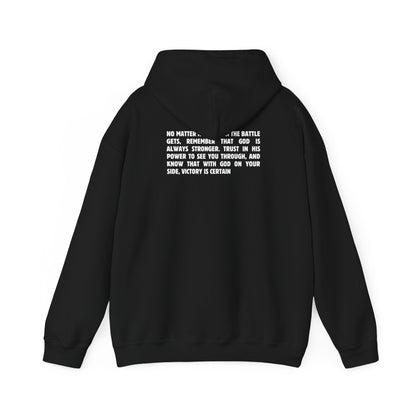 But God is tougher Hoodie - Nazareth Treasures
