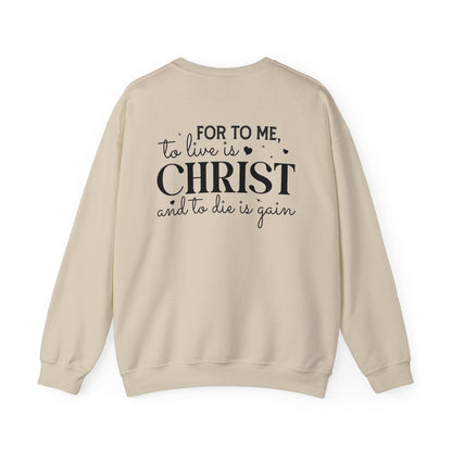 Devoted to His Calling Crewneck Sweatshirt - Sweatshirt - Nazareth Treasures